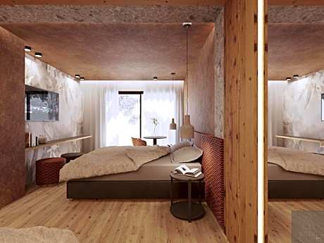 Deluxe Double or Twin Room with Mountain View