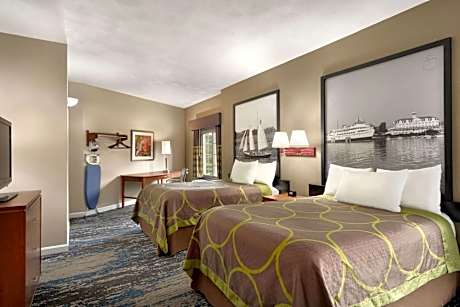 Deluxe Double Room with Two Double Beds - Non-Smoking