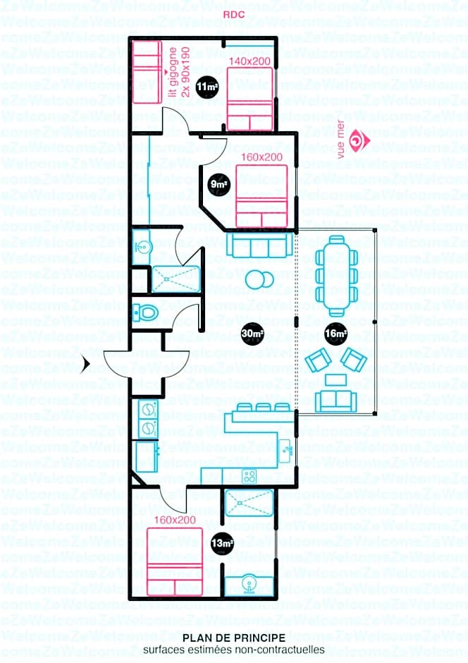 Appartement Rêve d'Outre Mer