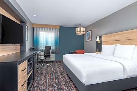 1 King Bed, Mobility/Hearing Accessible Room, Bathtub w/ Grab Bars, Non-Smoking
