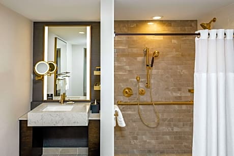 1 King Bed Mobility Accessible W/Roll In Shwr