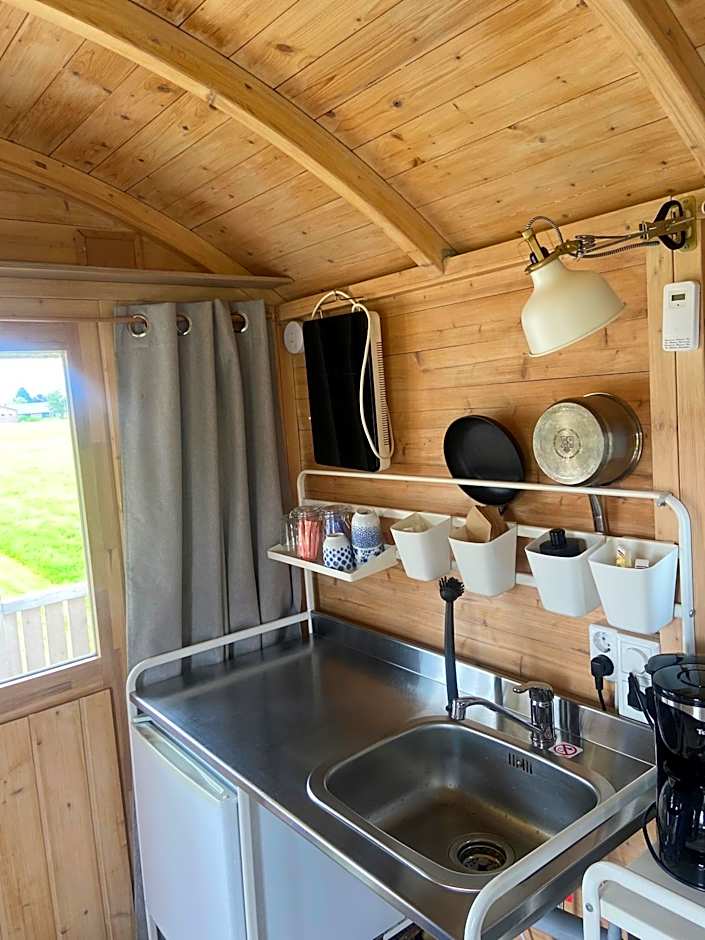 Pipowagen op Camperplaats Vechtdal