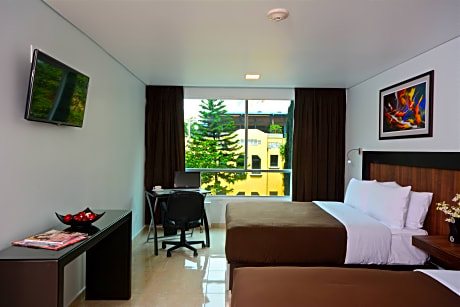 Doble dos camas dobles