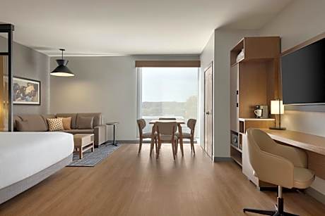 Specialty King Room with One King Bed and Accessible Roll-In Shower