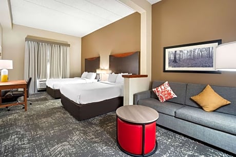 2 Queen Beds Suite Nonsmoking Accessible
