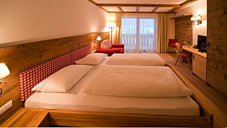 Double Room with Balcony and Mountain View