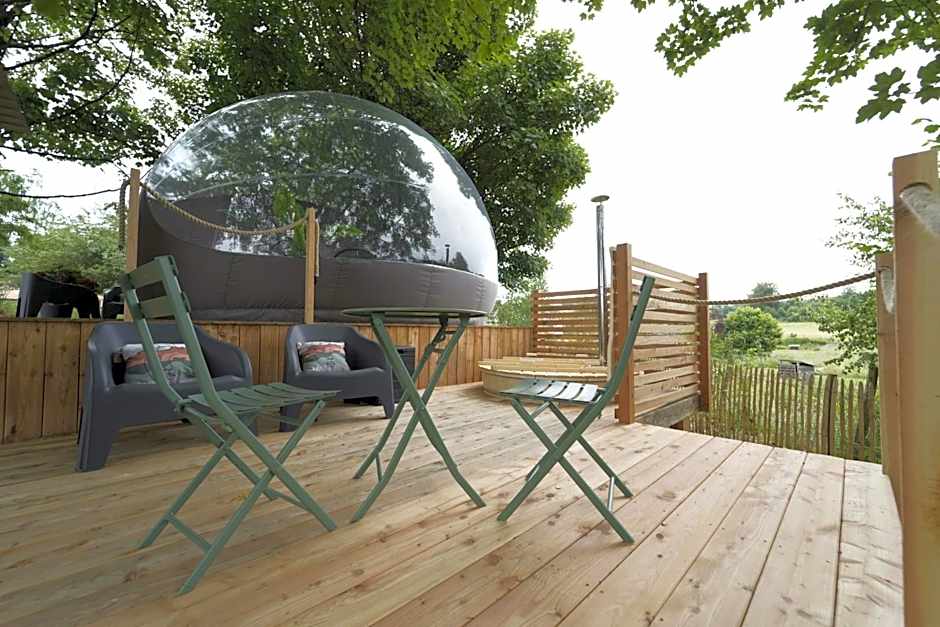 Bulles Odette & Ginette et Tiny House Suzette "Au guet Marais" Etape Insolite