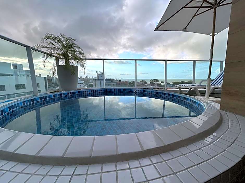 Linda cobertura vista mar