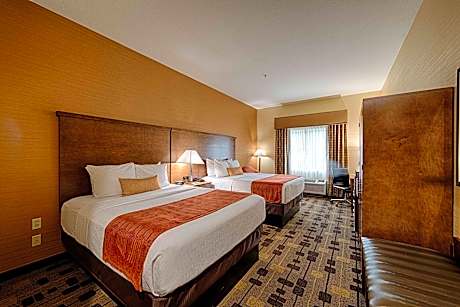 Suite-2 Queen Beds, Non-Smoking, Pillowtop Bed, Microwave And Refrigerator, Sofabed, High Speed Inte
