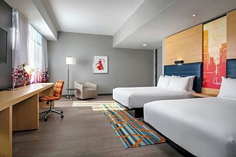 aloft, Room, 2 Queen Beds, City View