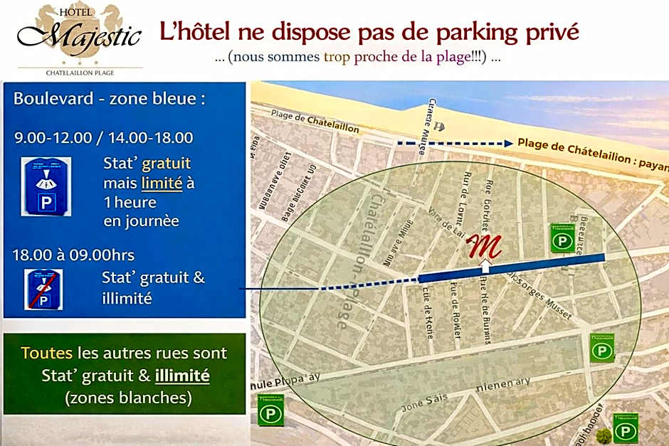LOGIS Hotel Majestic Chatelaillon Plage - La Rochelle