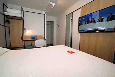 Two Connecting Double Rooms