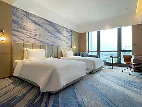 Caiyi River View Twin Bed Room
