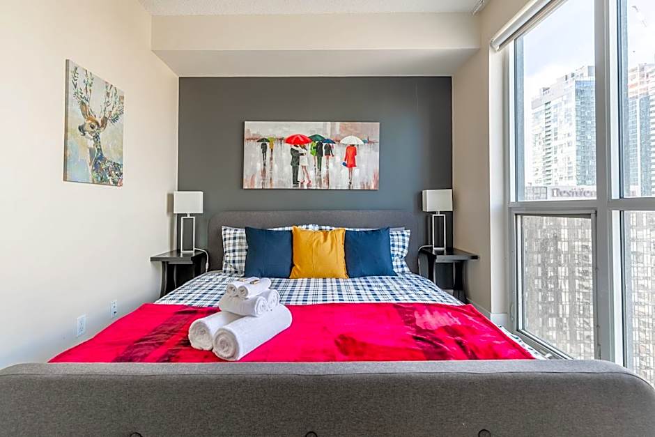Luxury 1BR Condo - King Bed - Stunning City View