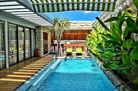 TSun Two-Bedroom Rooftop Villa with Private Pool, All Day Breakfast, Daily Restocked Mini-bar and other Free Benefits