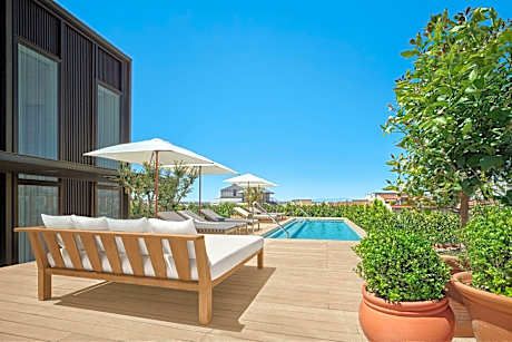 The Madrid, 1 Bedroom Penthouse Suite, 1 King, City view, Private pool, Roof Top Terrace