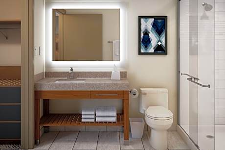 1 Queen Studio Suite Mobil Access Tub