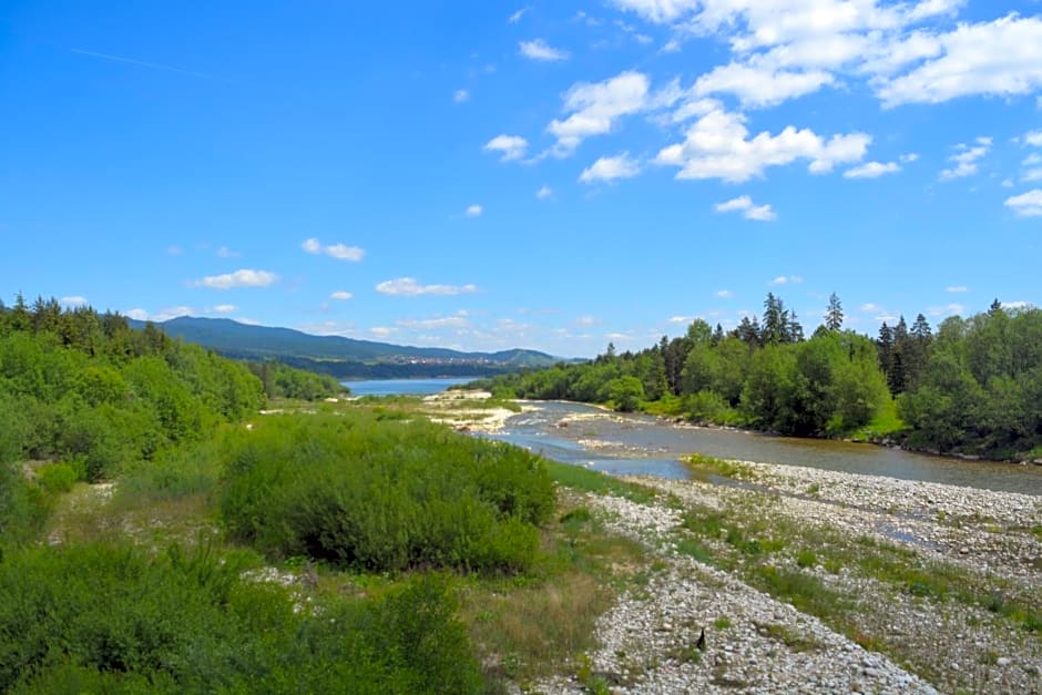 Domki nad jeziorem czorsztyńskim