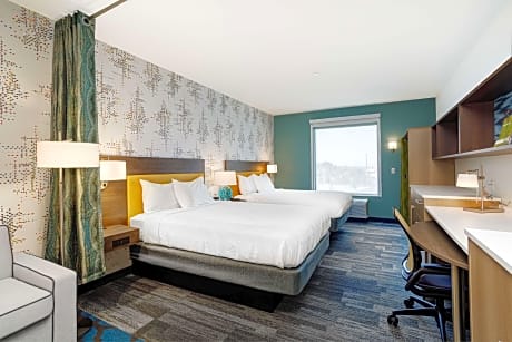 2 QUEEN BEDS STUDIO NONSMOKING