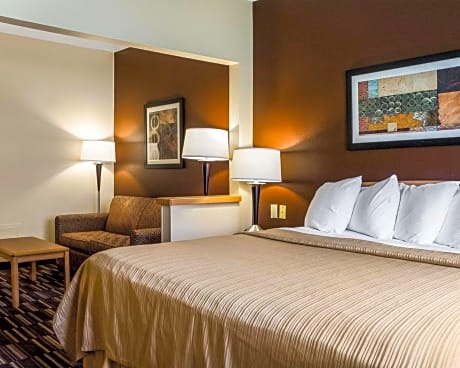 1 King Bed, Suite, Nonsmoking, Accessible