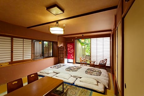 Japanese Standard Room with Semi Open-Air Bathroom