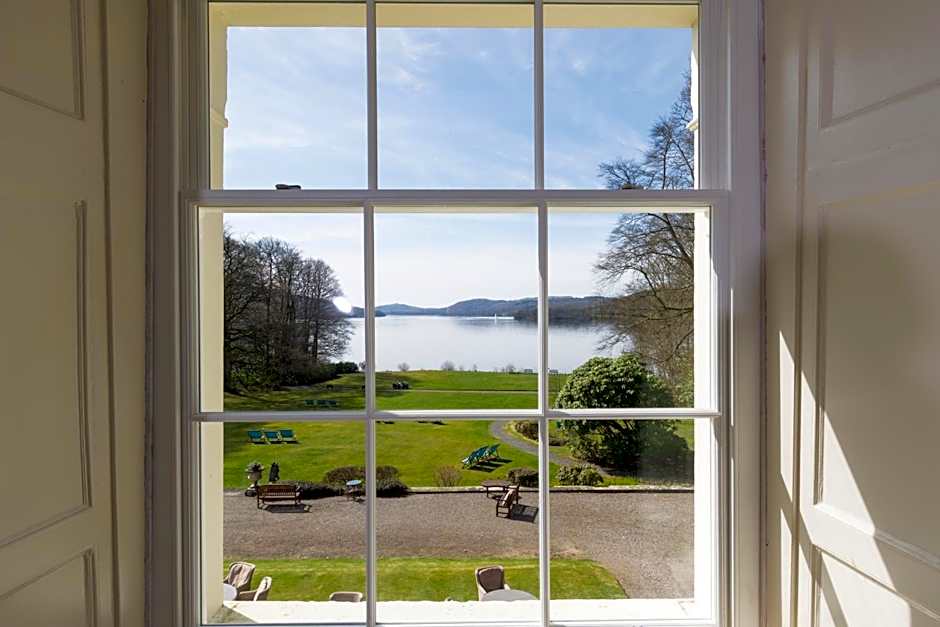 Storrs Hall Hotel on the shore of Lake Windermere
