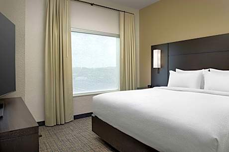 1 Bedroom Suite, 1 King, Sofa bed, Garden view