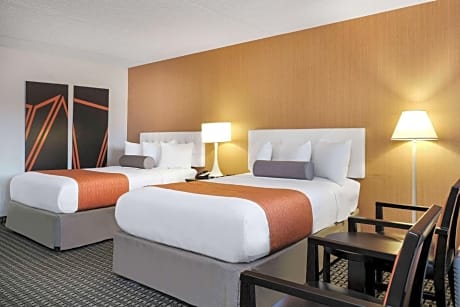 2 Double Beds Non-Smoking