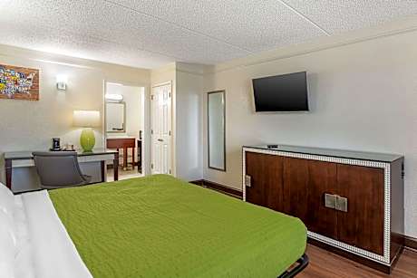 1 King Bed Smoking Accessible