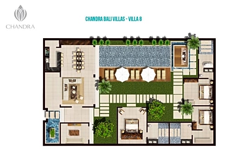 3 Bedroom Deluxe Pool Villa