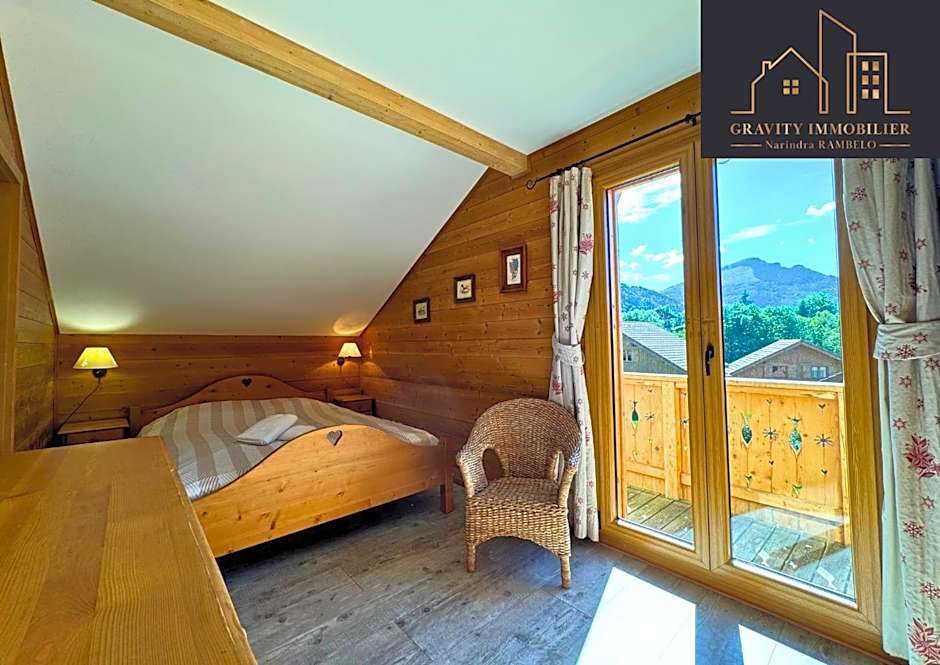 CHALET duplex Mont-Saxonnex "LE JARBAY "