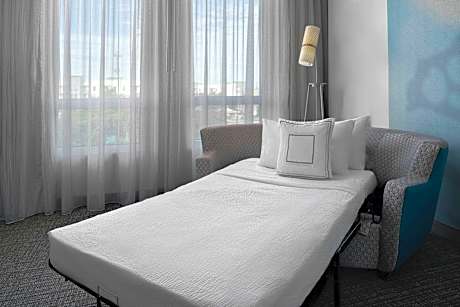 Single King Suite, Suite, 1 King, Sofa Bed