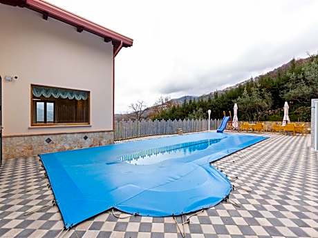 Villa in San Mango with Pool and Hot Tub