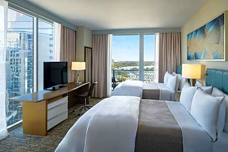 Marina Queen Balcony, Guest room, 2 Queen, Marina view