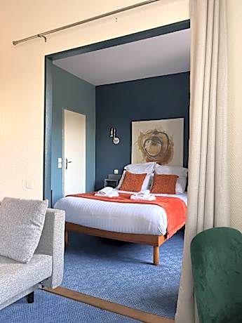 Chambre double classique proche mer à Jullouville