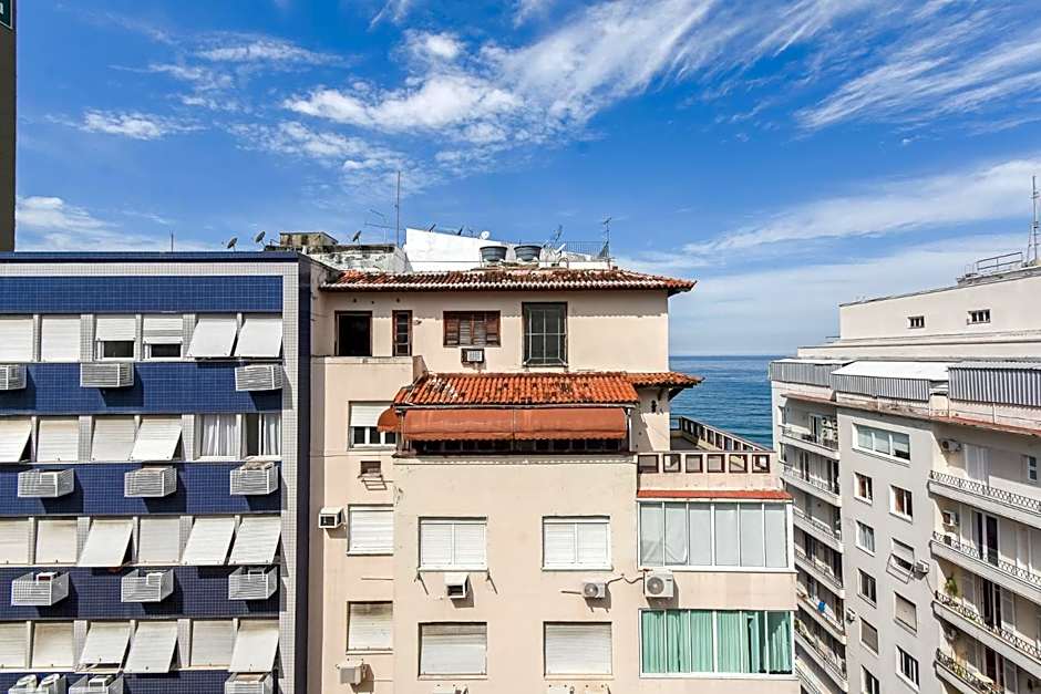 Luxo e Design Vista Mar no Posto 5 - Copacabana