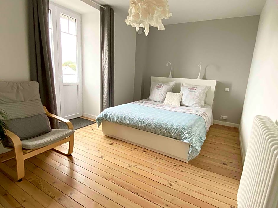 Villa la Korrigane vue mer cuisine privée