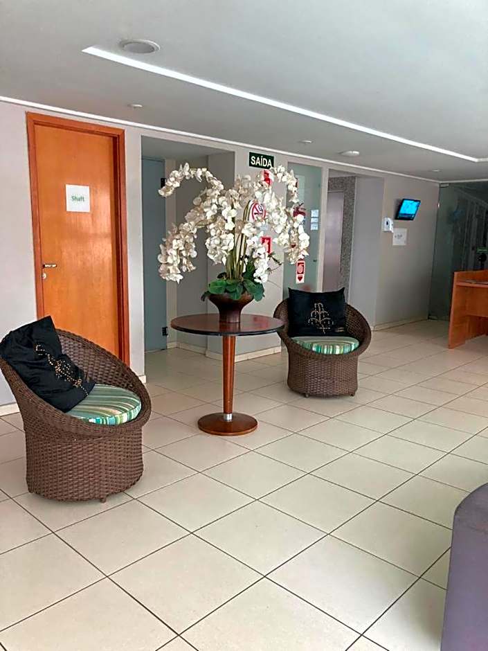 Flat Beira Mar do Cabo Branco Quarto com linda vista para o mar