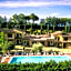 Hotel with swimming pool surrounded by greenery in San Donato Fronzano, rooms with air conditioning and breakfast included