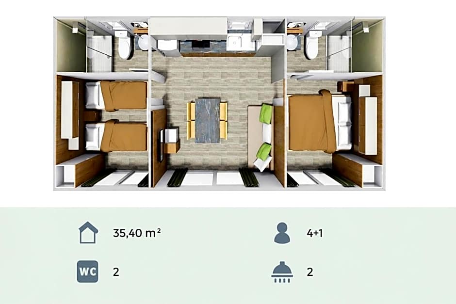 Mobile House 4 you, Murter - Slanica