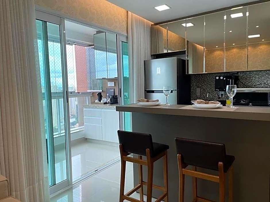 1 Qts.| 2 Hósp. | Linda vista| Ao lado do Shopping