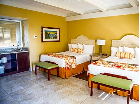 2 King Beds, Non-Smoking, 42 Inch Lcd Television, Wet Bar, Microwave And Refrigerator, High Speed In