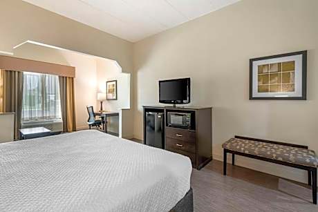 King Suite with Roll-in Shower - Mobility Access