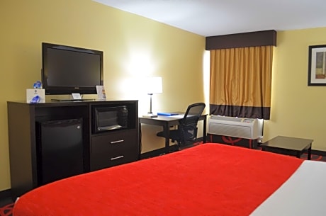 1 King Bed, Mobility Accessible, Roll In Shower, Sofabed, Non-Smoking, Continental Breakfast