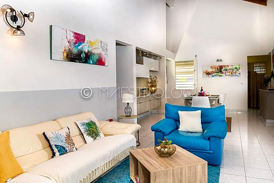 Villa L'Artist en bord de mer avec piscine privée