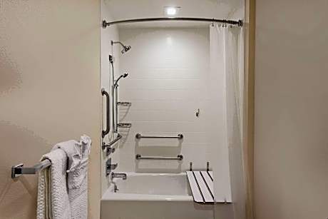 Suite, 1 King Bed (Mobility/Hearing Accessible, Tub) (1 King Bed)