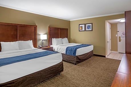 Queen Room with Two Queen Beds Upgrade -  Accessible/Non Smoking