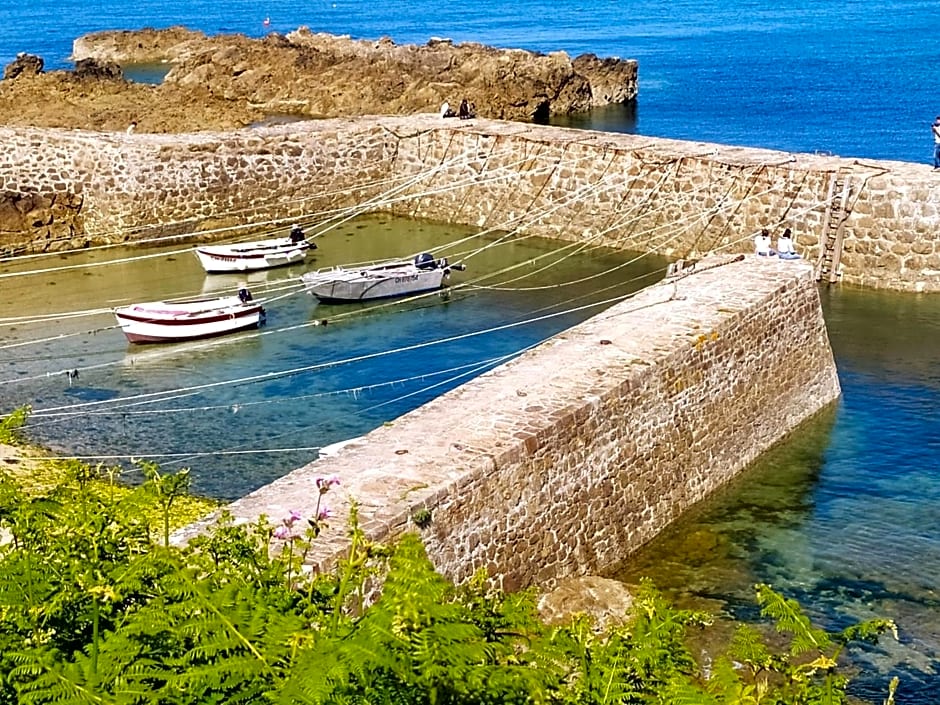 Chambre entre mer et campagne