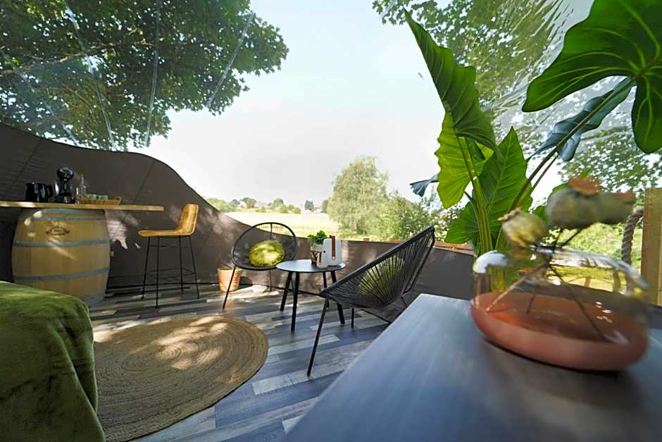 Bulles Odette & Ginette et Tiny House Suzette "Au guet Marais" Etape Insolite