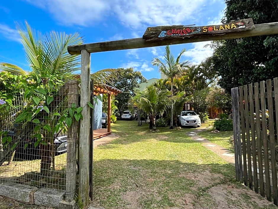 Chalés Solana localizados 50 metros do mar